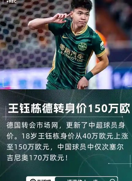 王钰栋首发困局：青训与联赛的挑战